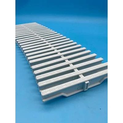 Imagen de PI Rejilla Biselada 195mm x 22mm Piscina Trasversal Adaptable a Curvas Medidas Universales Compatible con Rejillas Astral PoolIberica (48 Unidades (Aprox: 1 Metro))