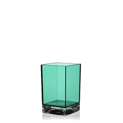 Imagen de Kartell Boxy Portacepillos de dientes, Verde Acquamarina, 7.3 x 12 cm