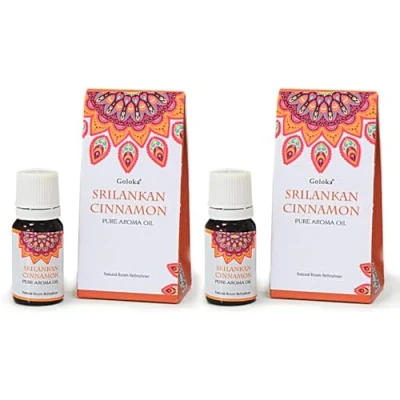 Imagen de Aromasenses. 2 unidades Aceite Esencial Canela Puro Goloka 10 ML (Canela)