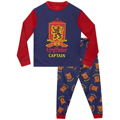 Imagen de Harry Potter Pijama para Niños Gryffindor Multicolor 12 13 Años