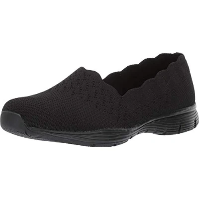 Imagen de Skechers Seager Stat, Zapatillas Hombre, Negro (BBK Black Flat Knit), 41 EU