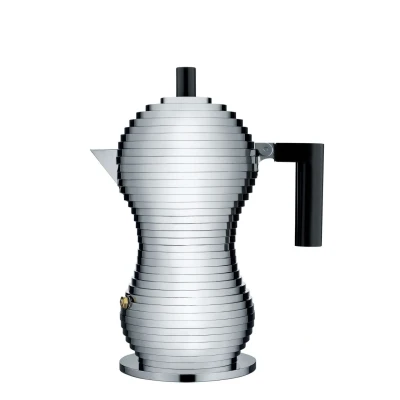 Imagen de Alessi Percolator Pulcina MDL02/3 B Black 3 cups by Michele De Lucchi