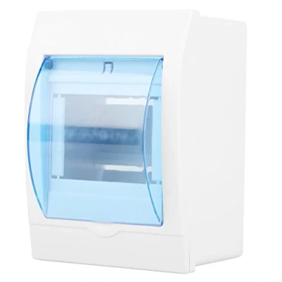 Imagen de Caja de protección distribución energía la cubierta transparente plástico para el interruptor circuito 3 a 4 vías interior en pared