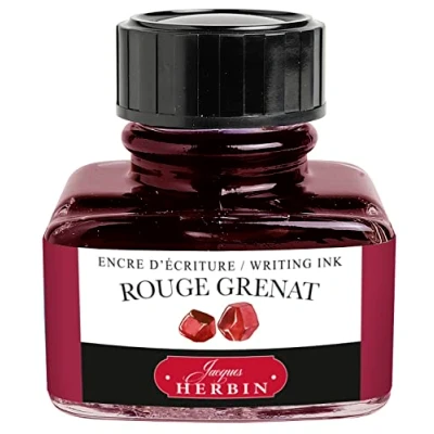 Imagen de J.Herbin 13029T Bote de tinta (30 ml, para pluma estilográfica), color rojo