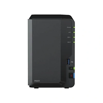 Imagen de SYNOLOGY DS223 2GB NAS 16TB (2X 8TB) HAT3300, ensamblado y Probado con SE DSM Instalado