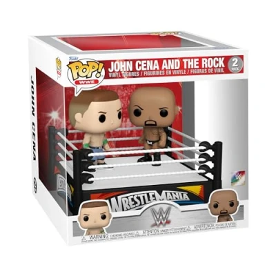 Imagen de Funko Pop! Moment: WWE John Cena Vs Rock (2012) Figura de Vinilo Coleccionable Idea Regalo Mercancia Oficial Juguetes para Niños y Adultos Sports Fans Muñeco Coleccionistas