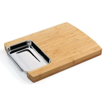 Imagen de Zassenhaus Cutting board with collection tray Bamboo 40 x 30 cm
