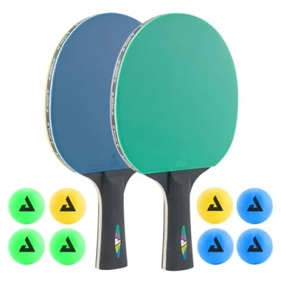 Imagen de JOOLA COLORATO Juego de raquetas y pelotas, Mixto, multicolor