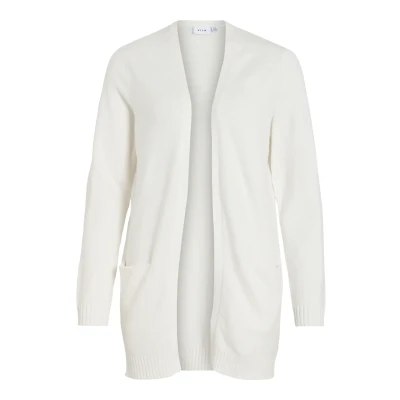 Imagen de VILA Viril OPEN LS NOOS Chaqueta de punto, Mujer, Talla: XXL, White alyssum