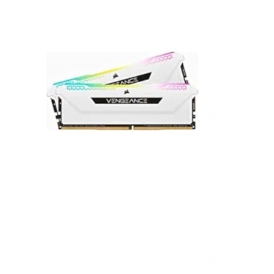 Imagen de CORSAIR Vengeance RGB Pro SL 32GB (2x16GB) DDR4 3200 (PC4 25600) C16 1.35V Módulos de Memoria Alto Rendimiento Blanco