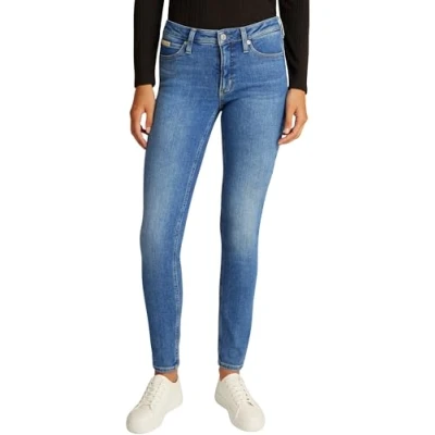 Imagen de Calvin Klein Jeans MID RISE Skinny Vaqueros pitillo, Mujer, Talla: 31x30, Denim medium