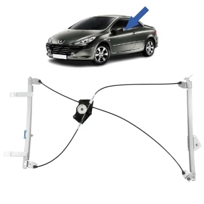 Imagen de STARKIT PERFORMANCE Elevalunas compatible para Peugeot 307 CC Cabriolet (2002 2008) delantero izquierdo (conductor)