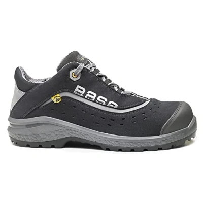 Imagen de BASE Protection Be Style S1P ESD SRC Zapato de Seguridad, Talla: 36, Color: Negro/Gris, B0886BKG36