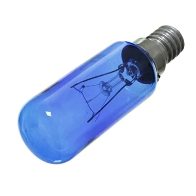 Imagen de Paxanpax PRF218 Bombilla azul para frigorífico y congelador (25 W, 230 V 240 V) modelos Bosch, Neff, Siemens tipo luz diurna