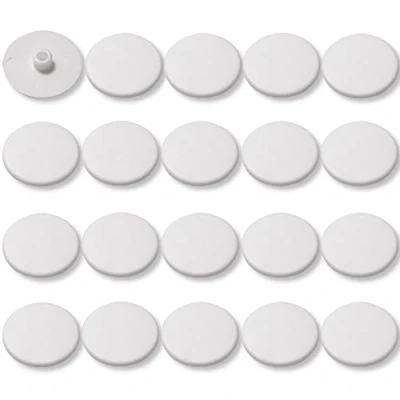 Imagen de cyclingcolors 20x CAPUCHON embellecedor blanco SW4 plástico para Tornillos Cabeza Allen Hexagonal Tapas Muebles