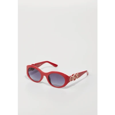 Imagen de Guess Mujer GU00198 H 66B Gafas de sol Inyectado Rojo Fumar Redonda Normal