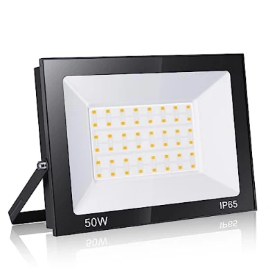 Imagen de loyal LED Focos exterior 50W 5000LM Foco LED,IP65 Impermeable Proyector Iluminación 6000K Blanco Frío para Calzada Terraza Jardin Parque Clase de eficiencia energética E