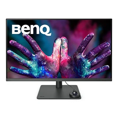 Imagen de BenQ PD3205U Monitor de diseño (tecnología AQCOLOR, 32 pulgadas, 4K UHD, IPS, carga USB C, DP / HDMI, KVM, altura ajustable) Compatible con MacBook