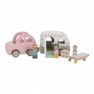 Imagen de SET COCHE Y CARAVANA FSC Little Dutch