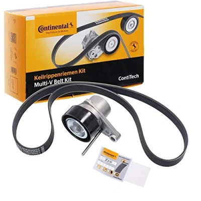 Imagen de CONTITECH 6PK1050K3 Juego de correas trapeciales poli V CITROËN: C2 Hatchback, C4 I C3 PEUGEOT: 307 SW
