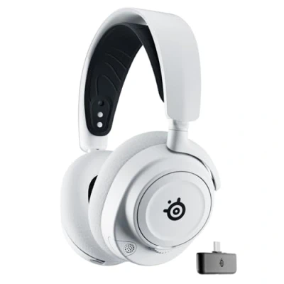 Imagen de SteelSeries Arctis Nova 7X Wireless — Auriculares gaming multiplataforma/móviles 2,4 GHz + Bluetooth Batería 38h USB C Micro extraíble Xbox Series XS, PC, PS5, VR, Switch