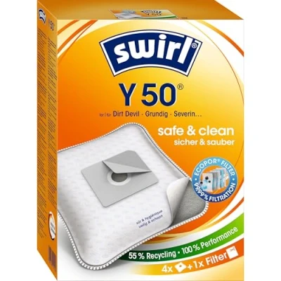 Imagen de Swirl Bolsa para aspiradora Y50 paquete de 5 pzs