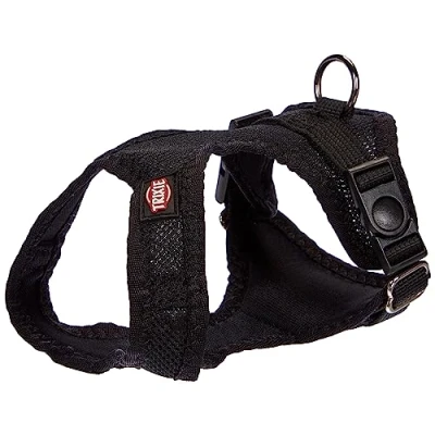 Imagen de TRIXIE Arnés Suave Comfort Soft Negro para Perros