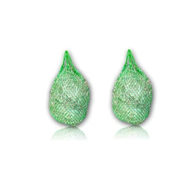 Imagen de Red de heno extra estrecha para caballos, malla 3 x cm, ideal la alimentación adecuada, mejor digestión, ponis, caballos ligeros, cabras y animales (2 verdes)