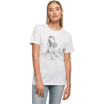 Imagen de MERCHCODE Camiseta para Mujer Britney Spears, Mujer, Camiseta, MC454, Negro, XS