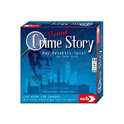 Imagen de Noris 606201888 Crime Story Vienna Juego de Crimen para Adultos y niños a Partir 12 años Cartas Detective sobre el Tema Viena 1 6 Jugadores