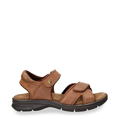 Imagen de Panama Jack Sanders Basics, Sandalia Plana Hombre, Cuero C004, 40 EU