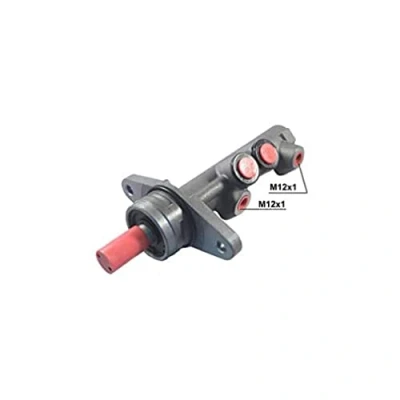 Imagen de HELLA 8AM 355 501 921 Cilindro Maestro de Freno 22,2 sin taladro para sensor Fundición gris M12 x 1 (x2) SEAT: Leon II Hatchback, Altea XL,