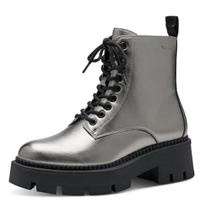 Imagen de Tamaris Mujer 1 25286 41, Botas de Moda, Gris Peltre, 37 EU
