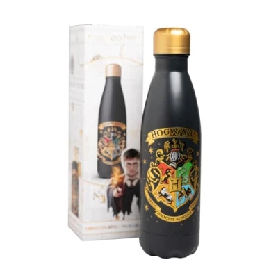 Imagen de Botella agua acero inoxidable niños Harry Potter Hogwarts termica 500ml, de Botellas para : Aislamiento doble pared