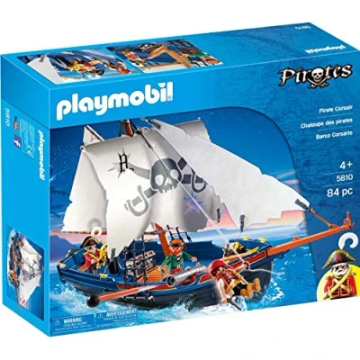 Imagen de PLAYMOBIL Barco corsario, Set de Juego (5810)