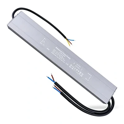 Imagen de REYLAX Transformador LED 12V 300W 25A, IP67 Impermeable Exterior Driver Para LED, 220V a 12V, Fuente de Alimentacion Voltaje Constante CA CC, Controlador Alimentación Tira