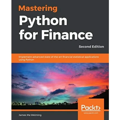 Imagen de Mastering python for finance second edition