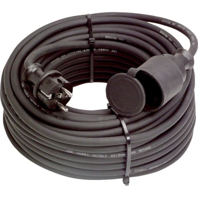 Imagen de As schwabe h07rn f 3g1,5, pesante cavo di prolunga in gomma, ip44, per industria, cantieri e giardini, 60371