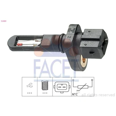 Imagen de FACET 10.4001 Sensores Made in Italy OE Equivalent AUDI: A4 B5 Berlina, A6 C5 A3 Hatchback, SEAT: Córdoba I Leon Hatchback