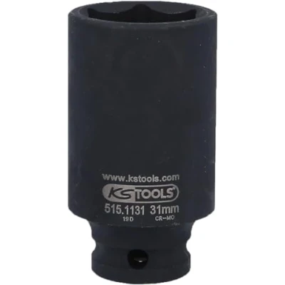 Imagen de KS TOOLS 515.1131 E Cubos insertables 78 31,0 12,5 (1/2&quot;) hexagonal