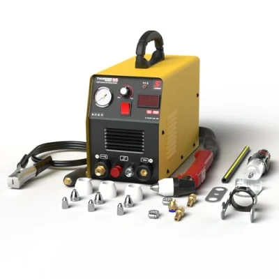Imagen de SUSEMSE THUNDER 65 Cortador de plasma alta frecuencia con encendido piloto (230 V, corriente corte 20 A, potencia hasta 16 mm, 4 6 bar)