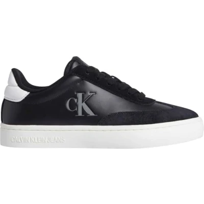 Imagen de Calvin Klein Jeans Classic Cupsole Low MG Mix Zapatillas Deportivas Mujer, Negro (Black/Bright White), 40 EU