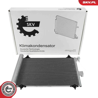 Imagen de ESEN SKV 86SKV317 Condensador con secador Aluminio 560mm PEUGEOT: 607 Berlina, 406 CITROËN: Xsara Coupé, Hatchback