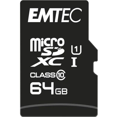 Imagen de Tarjeta Microsd Emtec 64gb Clase 10