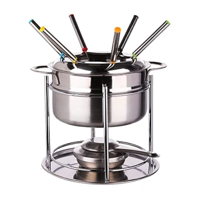 Imagen de 5five set de fondue acero inoxidable para 6 personas