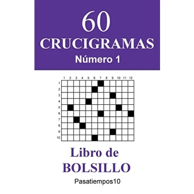 Imagen de 60 Crucigramas Libro de Bolsillo N. 1: Volume 1