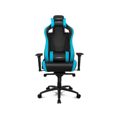 Imagen de Silla gaming Drift DR500BL, Reposabrazos 4D, Cojín cervical y lumbar, Reclinable, Giratorio