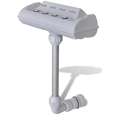 Imagen de vidaXL Fuente Decorativa Cascada Piscina Estanque LED Salto Agua Jardín Patio