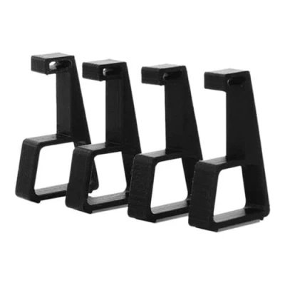 Imagen de Soporte de Accesorios para PS4 Playstation 4 Slim Pro pies Consola Horizontal máquina Juego Patas refrigeración (para PS4（Old Model）)