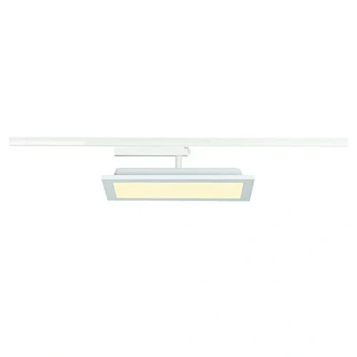 Imagen de SLV luminaria para sistema monofásico PANEL TRACK/proyector, foco led, proyector de techo, carril, iluminación interior / 3000 K 18 W 1800 lm blanco
